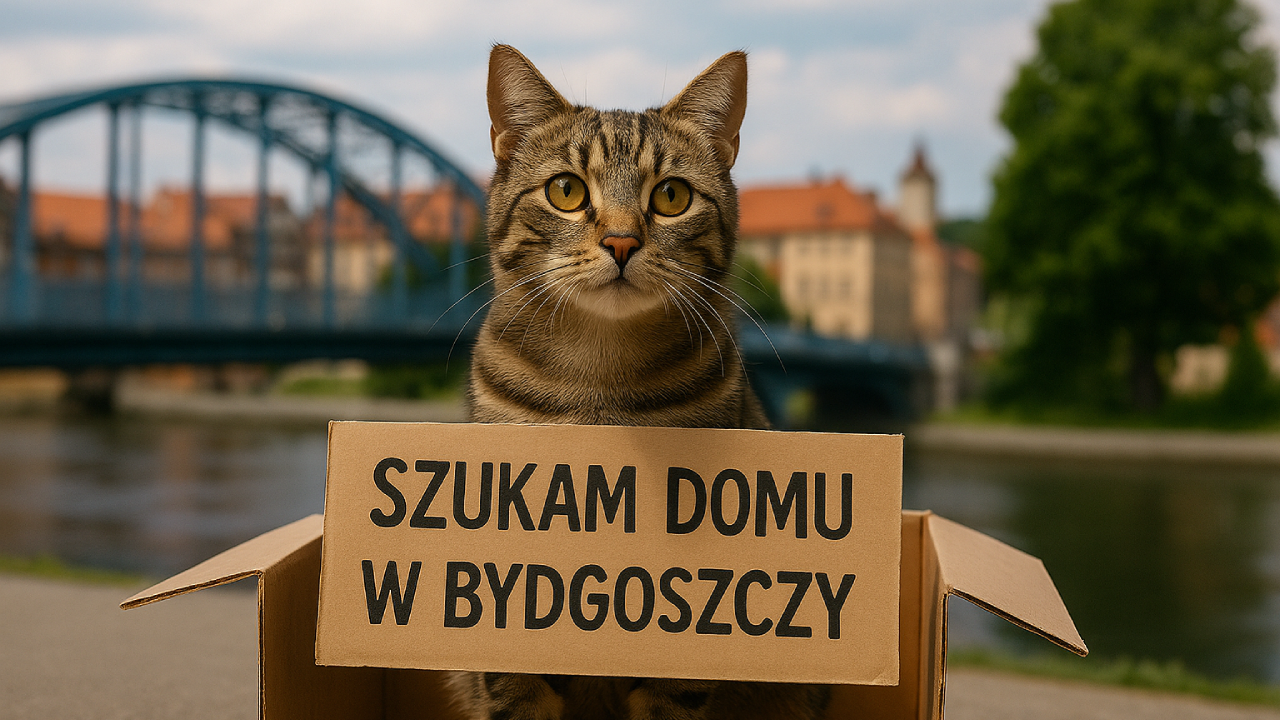 Kot szuka domu w Bydgoszczy – inicjatywa adopcyjna